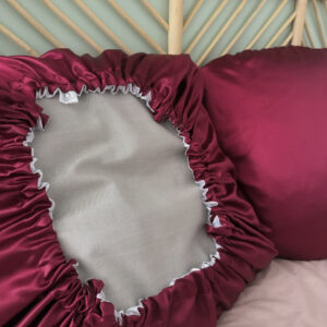 HOUSSE D'OREILLER EN SATIN