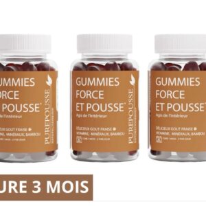 Gummies Pousse - Cure de 3 mois
