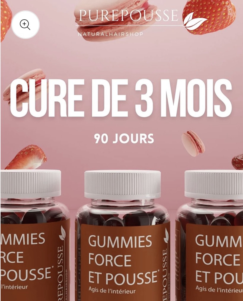 Gummies Pousse - Cure de 3 mois – Image 3