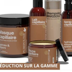 Gamme et shampoing - 3 mois d’utilisation