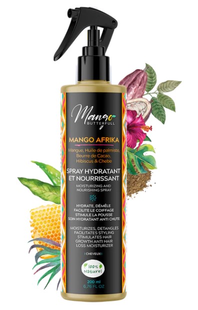 Spray Hydratant et nourrissant - MANGO AFRIKA