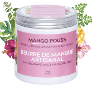Beurre de mangue artisanal POUSS - 250 gr