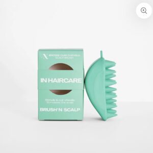 BROSSE SCALP - STIMULE LE CUIR CHEVELU
Stimule et oxygène le cuir chevelu — picots souples en silicone