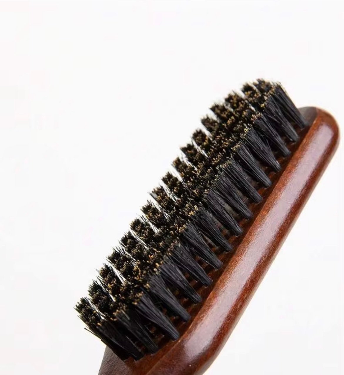 Brosse en bois brun foncé – Image 2